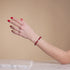 Aurora Flame | .925 Sterling Silver | Firefly Glass Bracelet